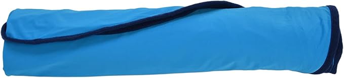 Ultralight Multifunctional Sleeping Bag Liner Elastic and Breathable for Camping Hiking Backpacking with Storage Bag Skin Friendly Polyester Fabric Unfolded Size 78.7x31.5in (Blue)