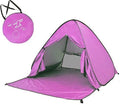 Automatic Pop Up Beach Tent Instant Portable Quick Sun Shelter for 2-3 Persons (Pink)