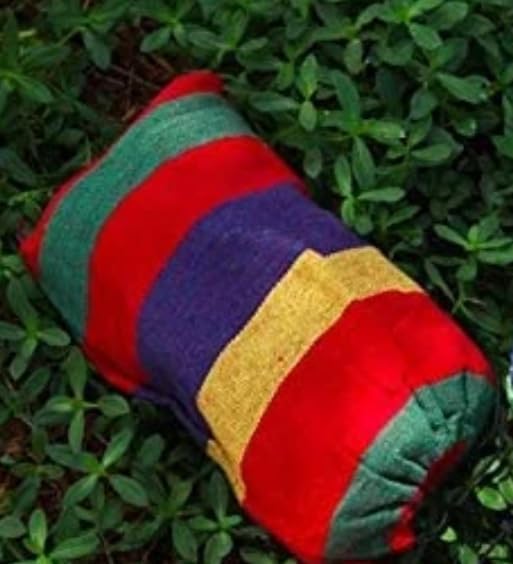 Brazilian Double Cotton Hammock! 2 Free Carabiners Included! Soft Breathable and Easy to Carry! Relax by The Water at The Park or in Your Backyard! Indoors or Outdoors! Large Size!