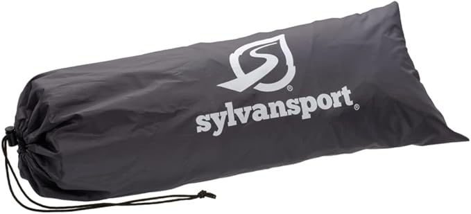 SylvanSport Privy Bivy Privacy Tent - Windproof Portable Shelter for Camping Toilets &amp Changing Room - 6′ 8″ of Interior Height - Easy Setup - Pop-Up Pod with Window for Camping Beach &amp Tail