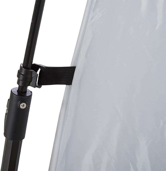 Outsunny Shower Tent Pop Up Privacy Shelter for Camping Dressing Changing Room Portable Instant Outdoor Shower Tent Enclosure w/ 2 Rooms Shower Bag Floor and Carrying Bag Blue