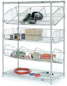 Chrome Bin Pick Rack