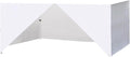 Eurmax USA Full Zippered Walls for 10x15 Easy Pop Up Canopy Tent4 Walls ONLY(White)