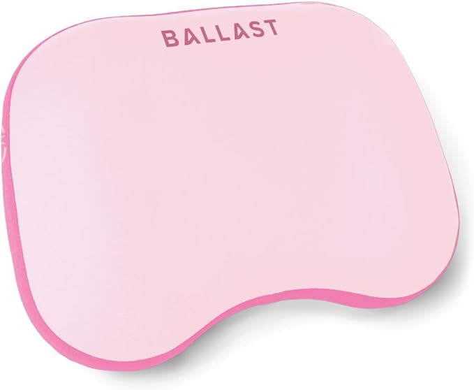 Ballast Beach Pillow - A Comfy Inflatable Camping Pillow That Stays Put On Windy Beaches Great for Pools Festivals and Camping - Flamingo Pink (Standard Edition)