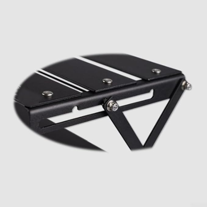 Outdoor Storage Rack Three Tier Metal Storage Rack Lightweight Camping Shelf Folding Picnic Rack BBQ Organizer Portable Cooking Shelf
