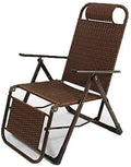 Folding Deck Chair Rattan Summer Chair Reclining Chairs Deck Chair Folding Lunch Break Wicker Chair Nap Balcony Household Leisure Old Man Chair Gravity Folding Deck Chair Beautiful Scenery