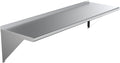 18 x 60 Heavy Duty Stainless Steel Wall Mount Shelf – NSF Certified Commercial Kitchen Storage Rack