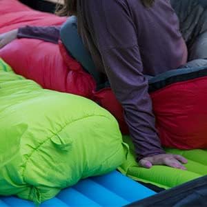 Teton Altos Inflatable Sleeping Pad Sleeping Mat for Camping Backpacking Hiking Budget Friendly and Durable