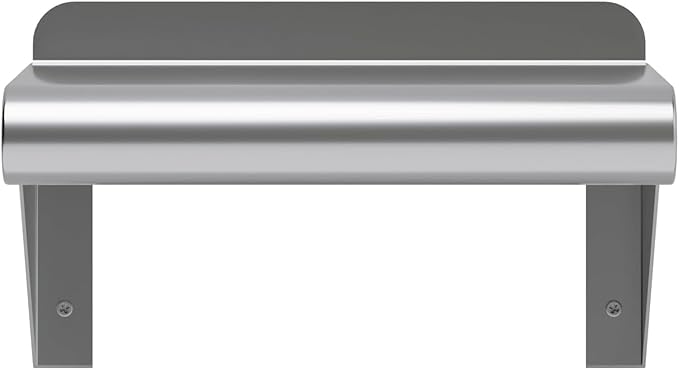 NSF Certified 18 Gauge Heavy Duty Stainless Steel Wall Shelf with Brackets for Kitchens Utility Rooms Storage Offices &amp Home (10x6)