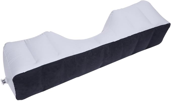 Totority Inflatable Car Travel Air Bed Mattress Lightweight Portable Rear Seat Sleeping Pad Durable Camping Travel Bed for Car Models Easy to Clean and Comfortable Random Color