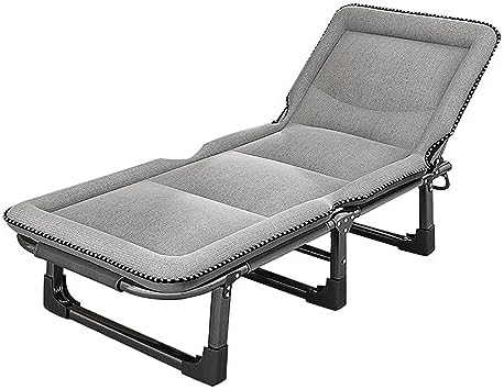 Adjustable Folding Reclining Lounge Chair for Outdoor Camping Beach Office Portable and Comfortable Recliner with Adjustable Backrest.