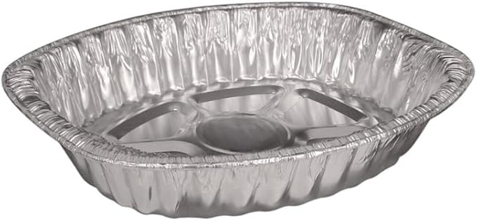 For Handi-Foil 32400100 272 oz. Giant Rack Roaster Pan - Silver (100/Carton) Model-C8P8-13321