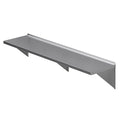 AmGood 18 Width x 72 Length | Stainless Steel Wall Shelf | Square Edge | Metal Shelving | Heavy Duty | Commercial Grade | Wall Mount | NSF Certified