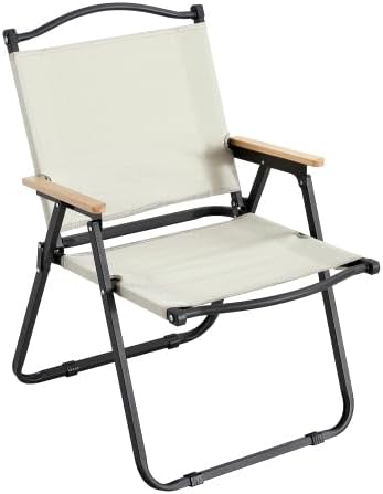 Camping Chairs 2-Piece Folding Outdoor Chair for Picnic Camp Beach Wedding Backyard BBQ Party Patio RV Heavy Duty Portable Chairs for Adults Teens