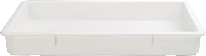 18x26x3 Plastic Stackable Pizza Dough Proofing Box Dough Container - NSF (29A-008)