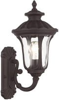Livex Lighting 7850-07 Oxford 1 Light Outdoor Wall Lantern Bronze