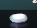 Britta Products Solar Path Paver Stones - Waterproof Solar LED Light for Garden Paths and Stairs - LED Cool White Stone Markers - Set of 3 Stone Lamps