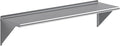 KPS 16 x 60 Stainless Steel Wall Shelf – NSF Certified Heavy-Duty Commercial Kitchen Storage Rack