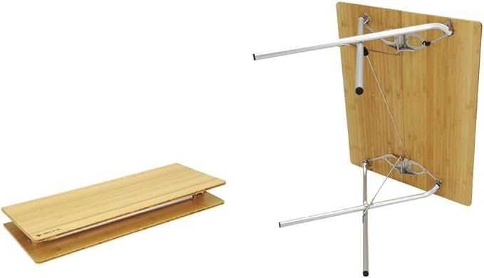 Snow Peak Single Action Camping Table Portable Dining and Game Outdoor Table - Medium