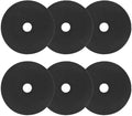 6PCS Black Ice Fishing Hole Covers 12 Insulated Lid for Ice Fish Tip Ups Easy to Use for Winter Fish Houses Equipment