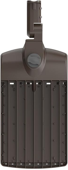 Lithonia Lighting LED Outdoor Area Light Fixture LED Parking Lot Light with Adjustable Brightness 3-in-1 Selectable White Color 4-in-1 Switchable Distribution UVOLT Wall or Pole Mount Bronze