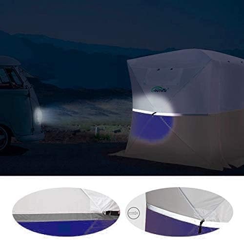 Goutime Professional Work TentInstant Pop-Up Canopy Tent 2x2m Heavy-Duty Portable Shelter for Construction Site Outdoor Workshop Warehouse &amp CampingBlue