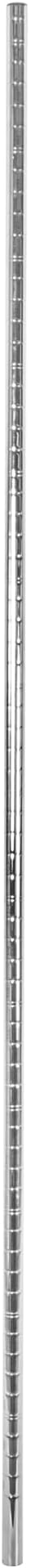 Restaurantware-Shelving Posts ONLY: Chef 101 74 Inch Mobile Shelving Posts 4 NSF Certified Chrome Poles - Shelves and Casters Sold Separately Does Not Corrode Steel Wire Poles