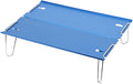 SUPVOX Small Folding Table Portable Aluminum Camping Grill Table Easy Setup Light Weight for Outdoor Activities
