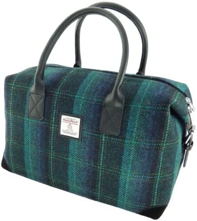 Glen Appin Esk Harris Tweed Travel Overnight Bag LB1006
