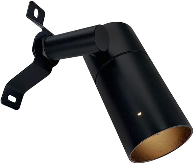 Landscape Lighting Low Voltage Tree Lights Outdoor Moonlights Tree Down Lights 12 AC/DC Surface Mounted LightsReplaceable MR16 LED Bulb Included Black Finish Aluminum Material
