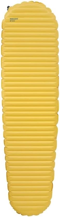 Therm-a-Rest NeoAir Xlite Camping and Backpacking Sleeping Pad Lemon Curry Large - 25 x 77 Inches WingLock Valve