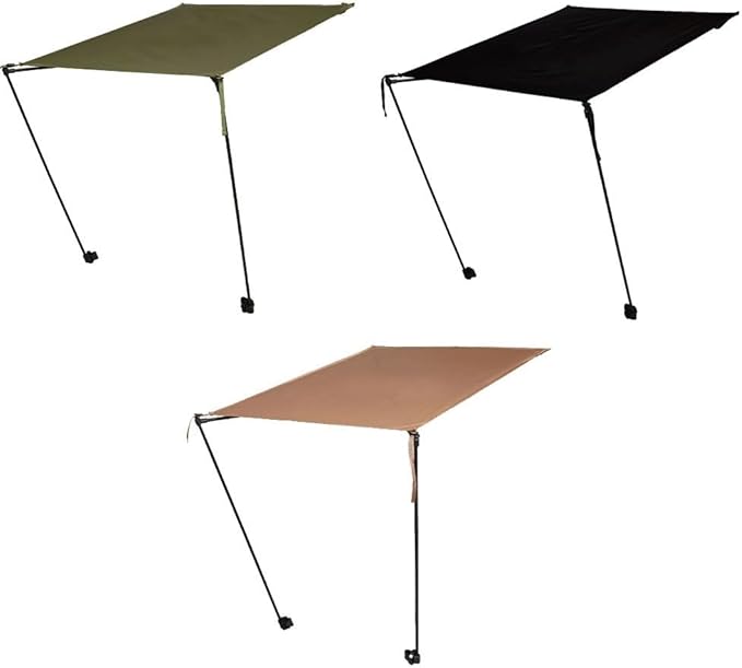 UV Protection Moon Chair Sunshade Sunshade Folding Chair Sunshade Camping Beach Fishing Portable Folding Chair Awning(green)