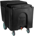 Commercial Plastic 125 lb. Mobile Ice Bin - (29A-132)