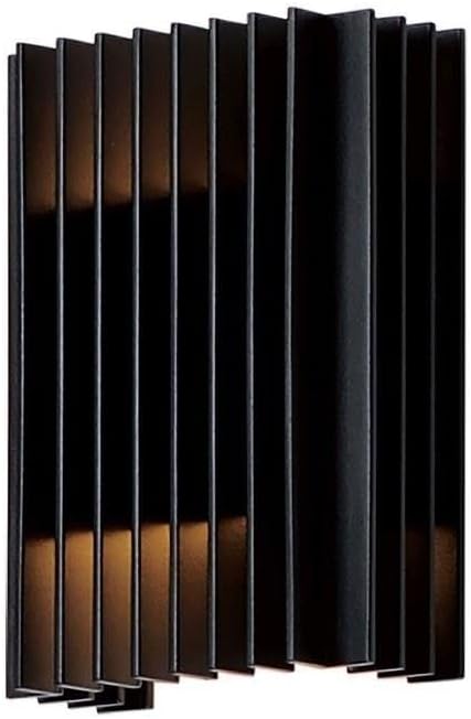 ET2 Rampart - 10W 2 LED Outdoor Wall Mount-5.5 Inches Tall and 5.5 Inches Wide