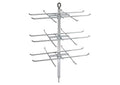 Winco EDM-2PR 22'' x 16'' Stainless Steel Pretzel Rack for EDM-2 Pretzels Display Merchandiser