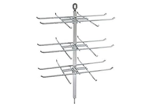 Winco EDM-2PR 22'' x 16'' Stainless Steel Pretzel Rack for EDM-2 Pretzels Display Merchandiser