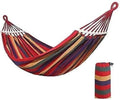 Portable Canvas Hammock – Outdoor Picnic Swing Chair Camping Hanging Bed Sturdy &amp Comfortable for Garden Balcony or Travel – 2-Person Capacity