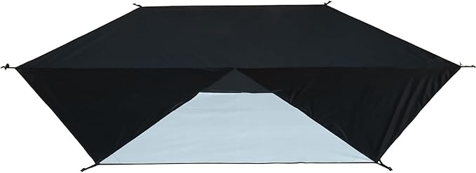 POMOLY Tent Ground Sheet for Dome X4 Series Flame Retardant Removable Ground Sheet for Tent Accessories (Stove Area)