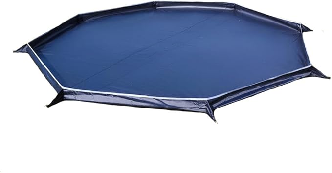 Octagon Tent Footprints for 2-3Person Tipi Hot Tent Height 13cm Ground Sheet Mat Waterproof Lightweight Camping Tarp