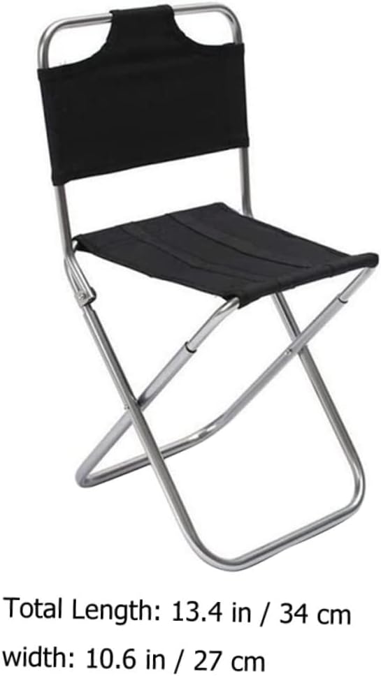 SUPVOX 1pc Foldable Stool for Outdoor Use Lightweight Portable Chair for Camping Fishing Sports