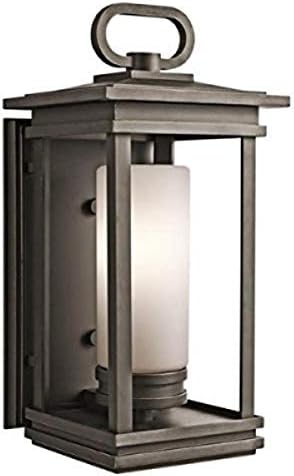 Kichler 49476RZ South Hope Outdoor Wall 1-Light Rubbed Bronze 19.75