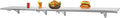 Folding Concession Shelf 96 x 12 Inch Large Wall Mounted Serving Food Shelf Commercial Drop Down Serving Window. Stainless Steel Food Shelve for Kitchen Food Cart Bathroom