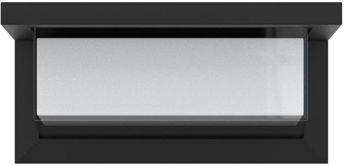 6000K Porch Lights Outdoor 18W 1800LM LED Wall Light IP65 Waterproof Anti-Rust Aluminum Modern Exterior Fixtures for Over Door Garage Patio (2 Pack)