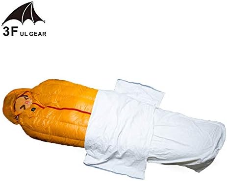 3F UL GEAR Upgrade TYVEK Sleeping Bags Cover Waterproof Ventilate Moisture-Proof Warming Every Dirty Inner Liner BIVY Sack(Type B)