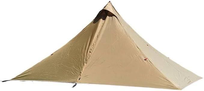 Ultra-Lightweight Pyramid Camping Tent Waterproof All Season Camping Pyramid Tent Easy Setup Hiking Tent for Scouts Trekker Camping