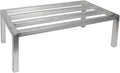 Winco 20-Inch by 36-Inch Dunnage Rack 12-Inch High 1800-Pound Capacity Medium Aluminum