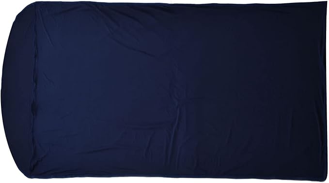 Sleeping Bag Liner Ultralight Polyester 200x80cm Compact Storage Bag - Multifunctional Elastic Design Breathable and Skin Friendly Ideal for Cold Weather Camping