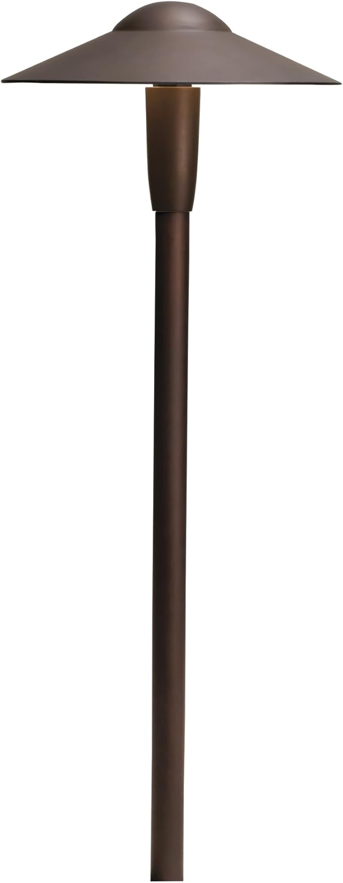 Kichler 22 Outdoor Landscape Light in Textured Architectural Bronze 12V LED Path Light 2700K (22 H x 8.25 W) 15810AZT27R
