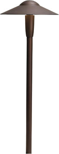Kichler 22 Outdoor Landscape Light in Textured Architectural Bronze 12V LED Path Light 2700K (22 H x 8.25 W) 15810AZT27R