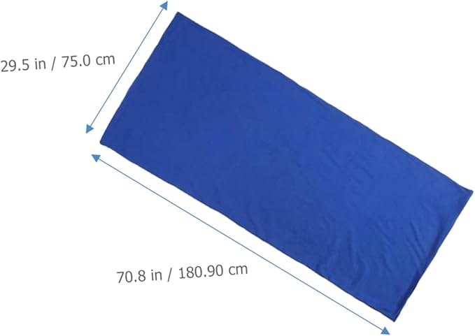 Hemoton Double-Sided Fleece Sleeping Bag Lightweight Portable Camping Blanket for Adults Wear-Resistant Travel Sleep Sack for Outdoor Adventures and Naptime